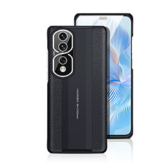 Custodia Lusso Pelle Cover JB5 per Huawei Honor 80 Pro 5G Nero