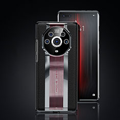 Custodia Lusso Pelle Cover JB6 per Huawei Honor Magic3 Pro+ Plus 5G Nero