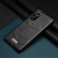 Custodia Lusso Pelle Cover LD1 per Huawei Nova 9 Nero