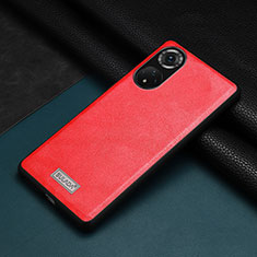 Custodia Lusso Pelle Cover LD1 per Huawei Nova 9 Pro Rosso