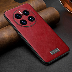 Custodia Lusso Pelle Cover LD3 per Huawei Mate 50 Pro Rosso