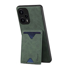 Custodia Lusso Pelle Cover MT1 per Xiaomi Redmi Note 12 Turbo 5G Verde