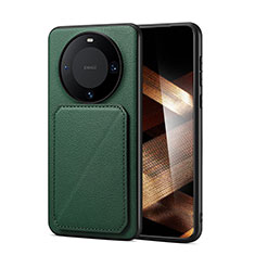 Custodia Lusso Pelle Cover MT3 per Huawei Mate 60 Pro Verde