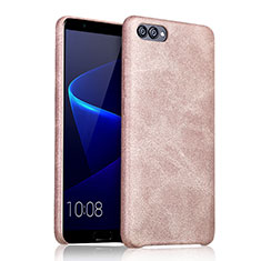 Custodia Lusso Pelle Cover per Huawei Honor V10 Oro