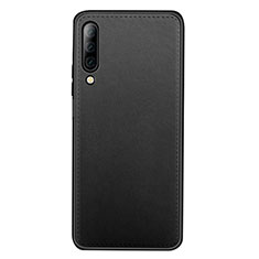 Custodia Lusso Pelle Cover per Huawei P Smart Pro (2019) Nero