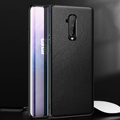 Custodia Lusso Pelle Cover per OnePlus 7T Pro Nero