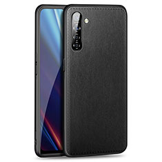 Custodia Lusso Pelle Cover per Realme XT Nero