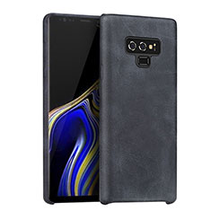 Custodia Lusso Pelle Cover per Samsung Galaxy Note 9 Nero