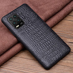 Custodia Lusso Pelle Cover per Xiaomi Mi 10 Lite Nero