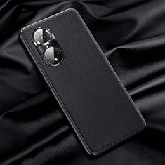 Custodia Lusso Pelle Cover QK1 per Huawei Honor 50 Pro 5G Nero