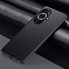 Custodia Lusso Pelle Cover QK1 per Huawei Nova 11 Nero