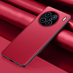 Custodia Lusso Pelle Cover QK1 per Vivo X90 Pro+ Plus 5G Rosso