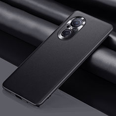 Custodia Lusso Pelle Cover QK2 per Huawei Nova 9 SE Nero