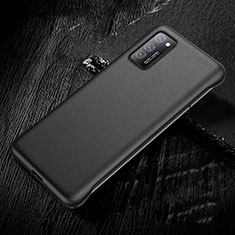 Custodia Lusso Pelle Cover R01 per Huawei Honor View 30 Pro 5G Nero