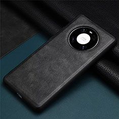 Custodia Lusso Pelle Cover R01 per Huawei Mate 40 Nero