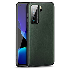 Custodia Lusso Pelle Cover R01 per Huawei Nova 7 SE 5G Verde