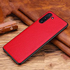 Custodia Lusso Pelle Cover R01 per Samsung Galaxy Note 10 5G Rosso