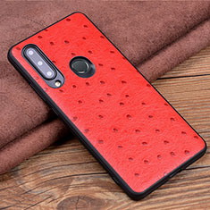 Custodia Lusso Pelle Cover R02 per Huawei Honor 20E Rosso