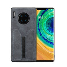 Custodia Lusso Pelle Cover R02 per Huawei Mate 30 Pro Grigio