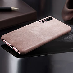 Custodia Lusso Pelle Cover R02 per Huawei P20 Pro Oro Rosa