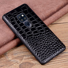 Custodia Lusso Pelle Cover R03 per Huawei Mate 20 X 5G Nero