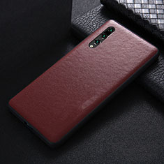 Custodia Lusso Pelle Cover R03 per Huawei P20 Pro Rosso