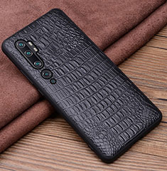 Custodia Lusso Pelle Cover R03 per Xiaomi Mi Note 10 Nero