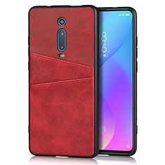 Custodia Lusso Pelle Cover R03 per Xiaomi Redmi K20 Pro Rosso