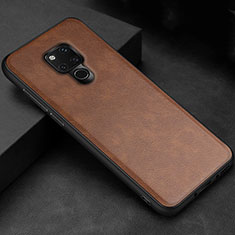 Custodia Lusso Pelle Cover R06 per Huawei Mate 20 X 5G Marrone