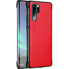 Custodia Lusso Pelle Cover R07 per Huawei P30 Pro New Edition Rosso