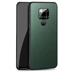 Custodia Lusso Pelle Cover R09 per Huawei Mate 20 X 5G Verde