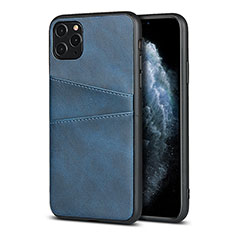 Custodia Lusso Pelle Cover R15 per Apple iPhone 11 Pro Blu