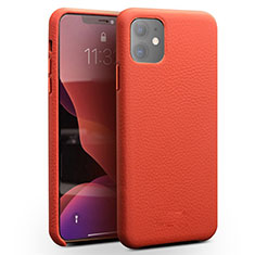 Custodia Lusso Pelle Cover S01 per Apple iPhone 11 Rosso