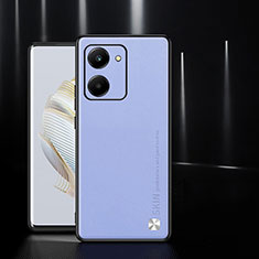 Custodia Lusso Pelle Cover S01 per Huawei Honor X7a Lavanda