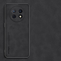 Custodia Lusso Pelle Cover S01 per Huawei Nova Y91 Nero