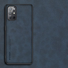 Custodia Lusso Pelle Cover S01 per OnePlus 9R 5G Blu