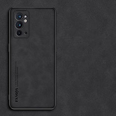 Custodia Lusso Pelle Cover S01 per OnePlus 9RT 5G Nero