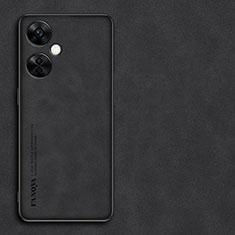 Custodia Lusso Pelle Cover S01 per OnePlus Nord N30 5G Nero