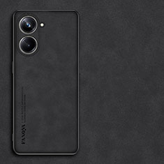 Custodia Lusso Pelle Cover S01 per Realme 10 Pro 5G Nero