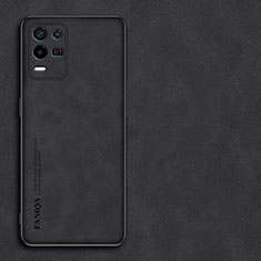 Custodia Lusso Pelle Cover S01 per Realme 8s 5G Nero