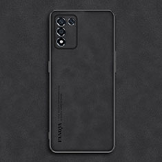 Custodia Lusso Pelle Cover S01 per Realme 9 SE 5G Nero