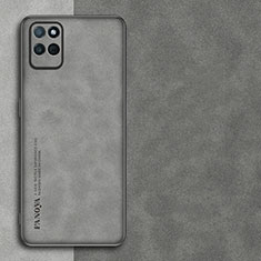 Custodia Lusso Pelle Cover S01 per Realme V11s 5G Grigio