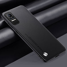 Custodia Lusso Pelle Cover S01 per Xiaomi Civi 1S 5G Nero