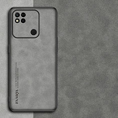 Custodia Lusso Pelle Cover S01 per Xiaomi Redmi 9C NFC Grigio