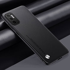 Custodia Lusso Pelle Cover S01 per Xiaomi Redmi Note 10 5G Nero