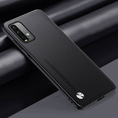 Custodia Lusso Pelle Cover S01 per Xiaomi Redmi Note 9 4G Nero