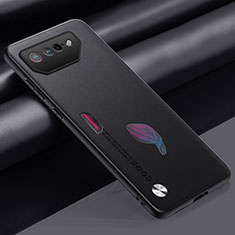 Custodia Lusso Pelle Cover S02 per Asus ROG Phone 7 Nero