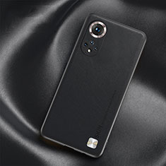 Custodia Lusso Pelle Cover S02 per Huawei Honor 50 5G Nero