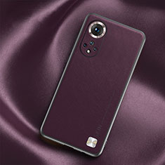 Custodia Lusso Pelle Cover S02 per Huawei Honor 50 5G Viola