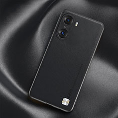 Custodia Lusso Pelle Cover S02 per Huawei Honor 60 5G Nero